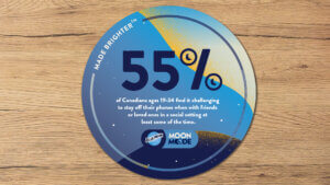Blue Moon is Encouraging Canadians to Unplug From their Phones on March 3