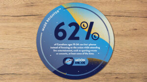 Blue Moon is Encouraging Canadians to Unplug From their Phones on March 3