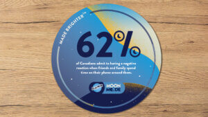 Blue Moon is Encouraging Canadians to Unplug From their Phones on March 3