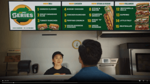 Subway Series Menu Board Commercial