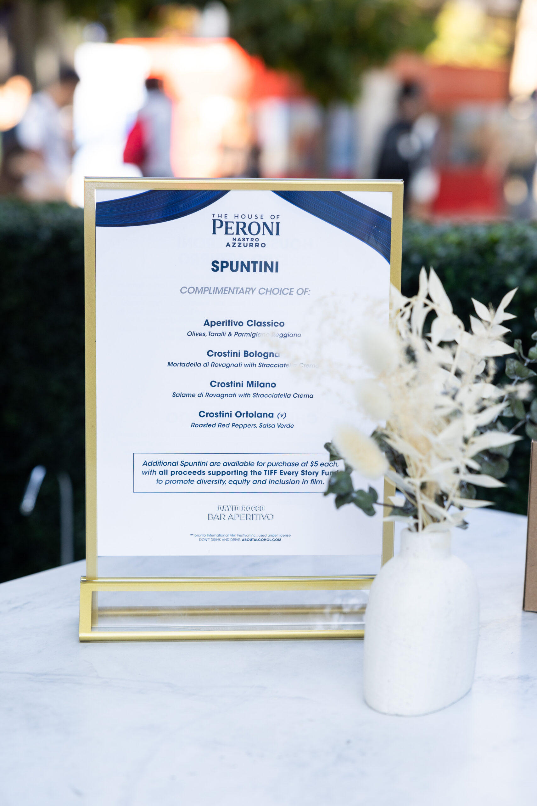 Peroni Returns To Toronto International Film Festival With Tasty Pop Up