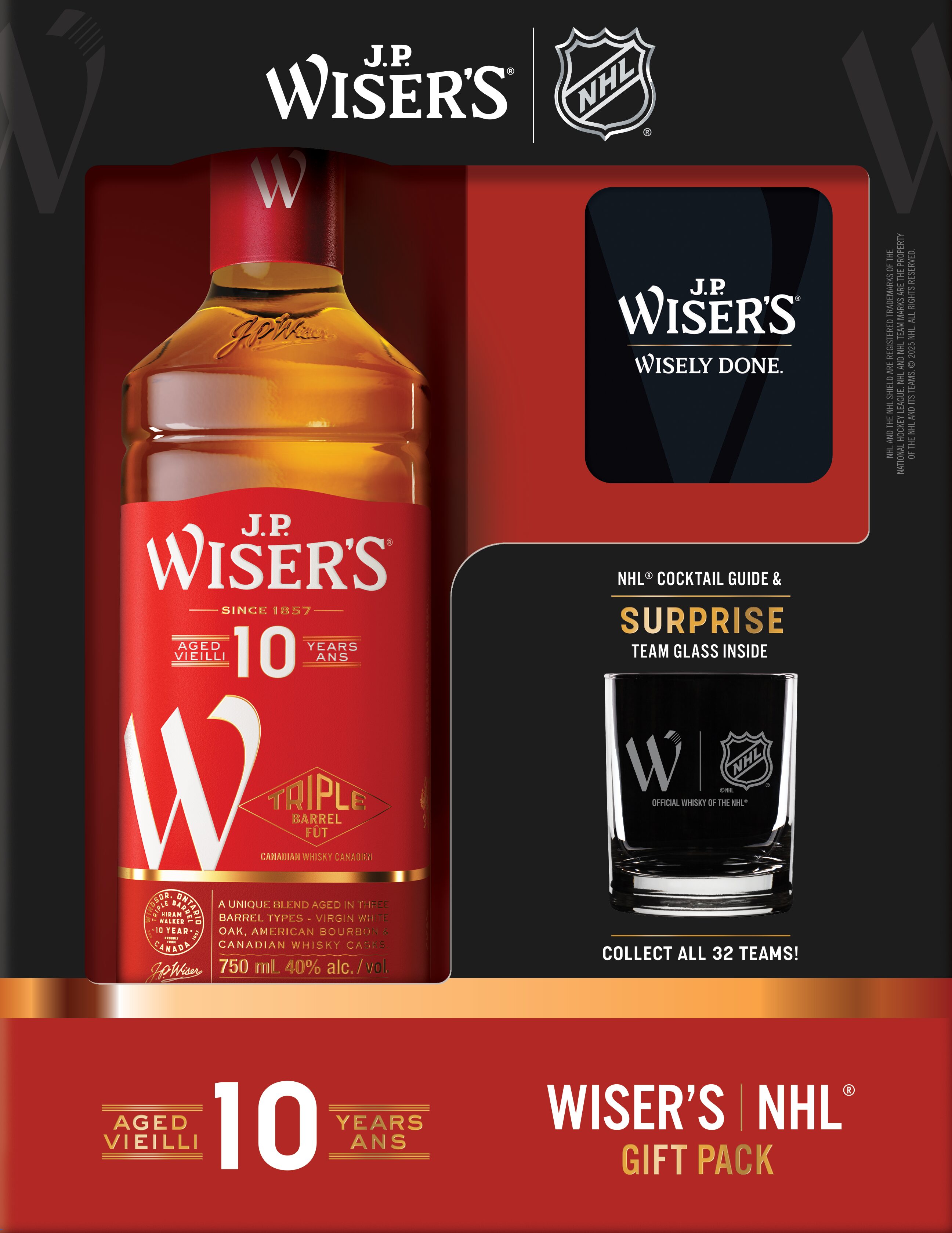 J.P. Wiser Toasts To