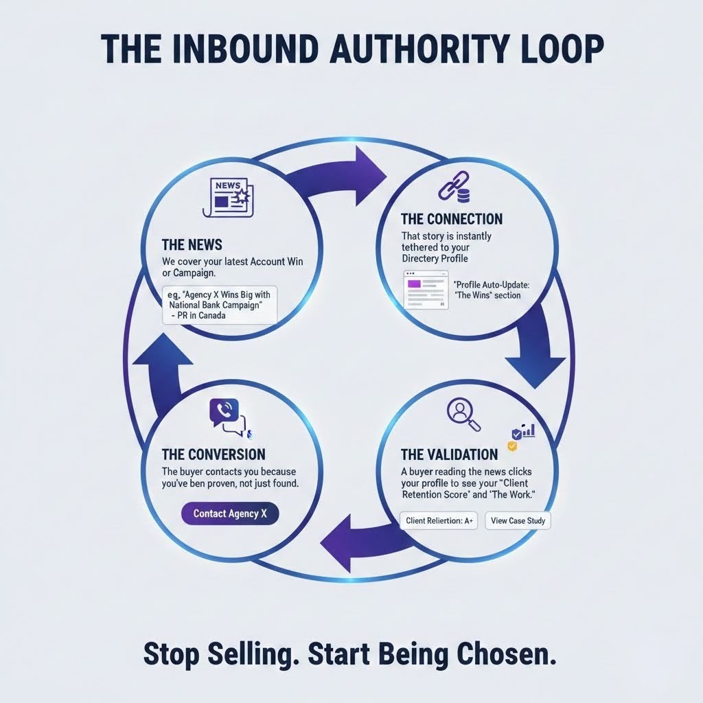 | PR In Canada Stop Chasing CMOs. Start Being Discovered by Them | PR In Canada