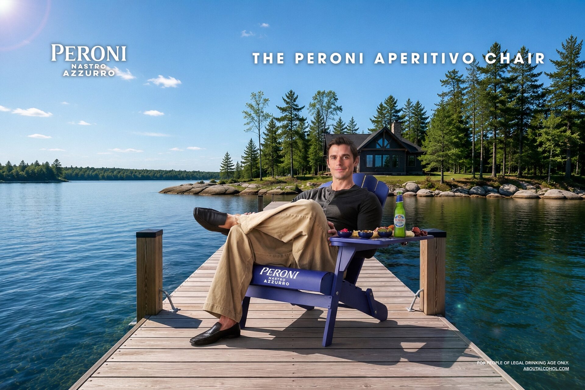 | PR In Canada'Aperitivo Chair' From Lake Como To Muskoka: Peroni Partners With Antoni Porowski To Launch'Aperitivo Chair'
