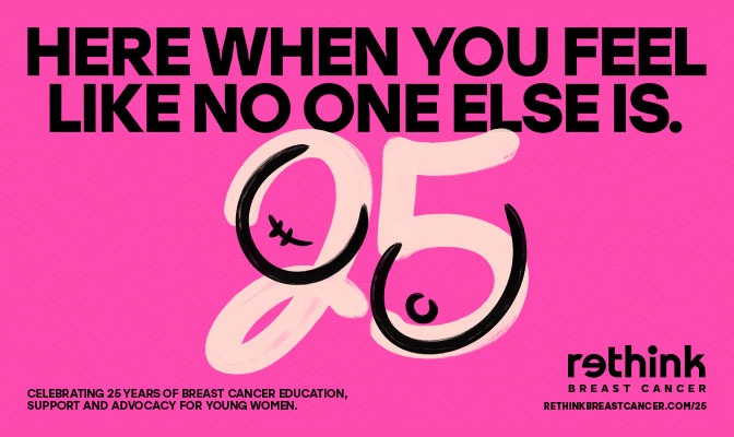 Rethink Breast Cancer Celebrates 25 Years, And Generationazational Impact