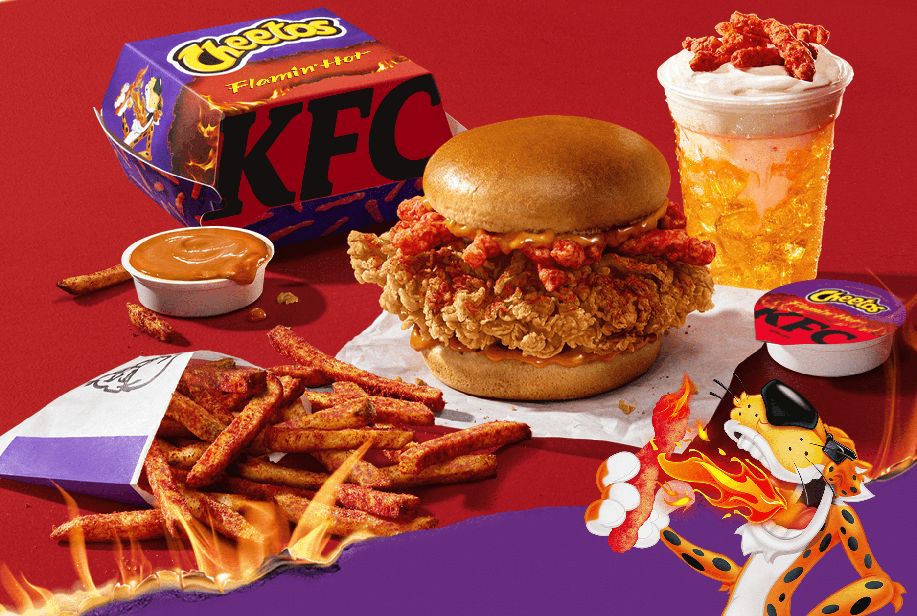 | PR In Canada' Hot Collab Bringing the Heat: Inside the KFC x Cheetos Flamin' Hot Collab