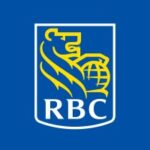 | PR In Canada RBC logo: yellow lion and globe inside a white shield on a blue background.